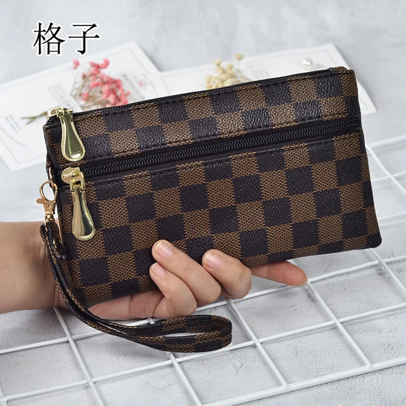 

2019 Womens Wallets And Purses Designer Purse Small Women Wallet Specialty Holding Double zipper Clutch Bags Phone Pocket