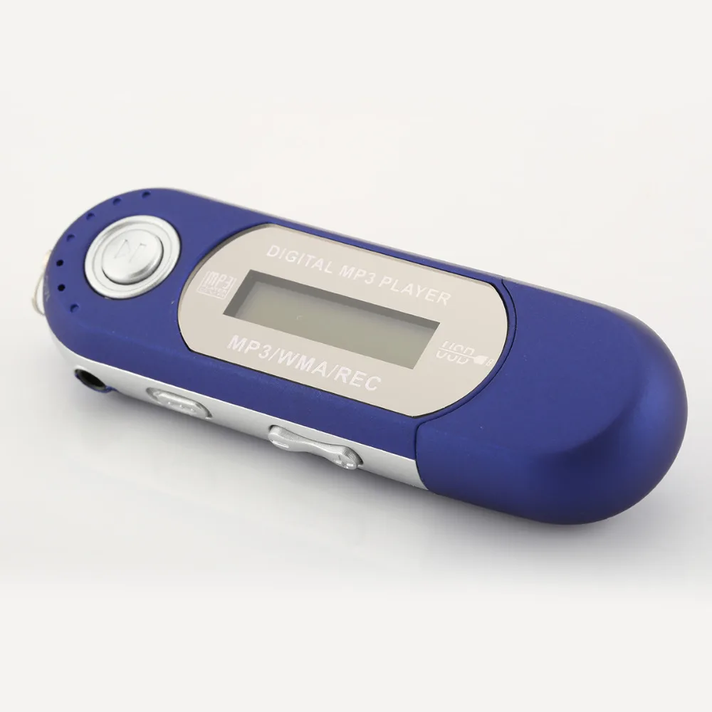 8GB USB Flash Drive MP3 player Digital Music Players with LCD Screen Mini lecteur mp3 3.5mm hole connect headphones |
