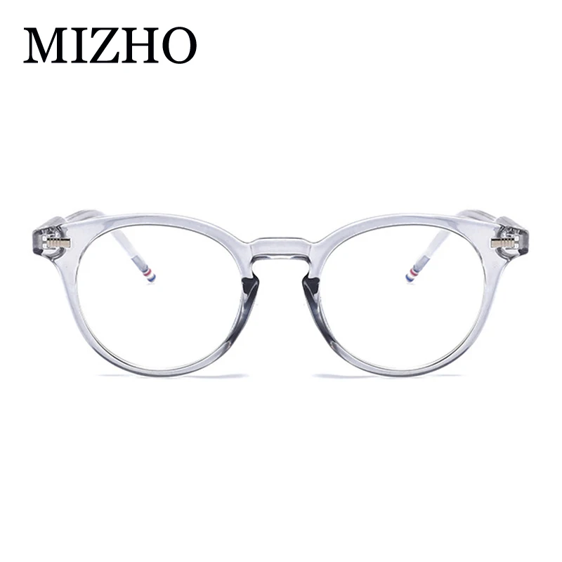 MIZHO Classic Cheap O Eyewear Women Decorative korea Glasses Frame Plastic Vintage Star Clear Eyeglasses Men Retro