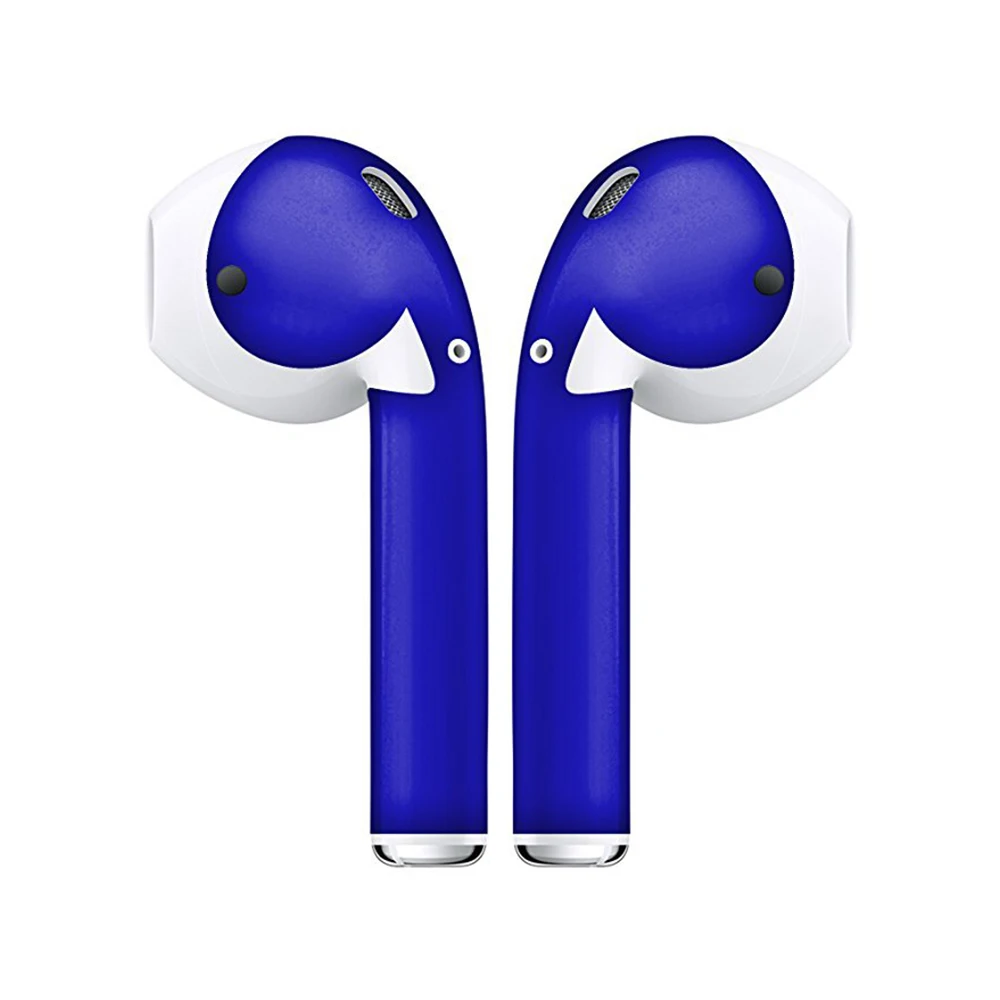 Дропшиппинг тонкая кожа Наклейка для Apple Airpods Air Pods наушники наклейка Наушники Аксессуары