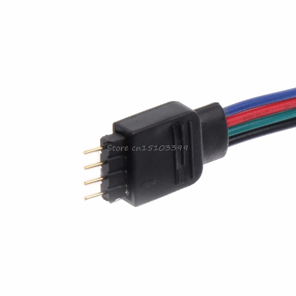 5 шт. 15 см 4 Pin 4 Pin 5050 3528 светодиодный RGB удлинитель кабеля провода светодиодные полосы удлинитель G08 и Прямая поставка