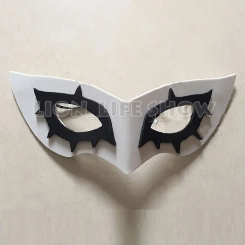 Маска реквизит для косплея Persona 5 P5 Joker регулируемый головной убор на