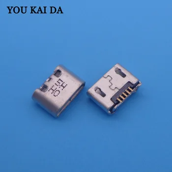 

100pcs/lot Mini Micro USB jack connector for OPPO A33 A33t A51 A53 A53m USB charging socket port plug