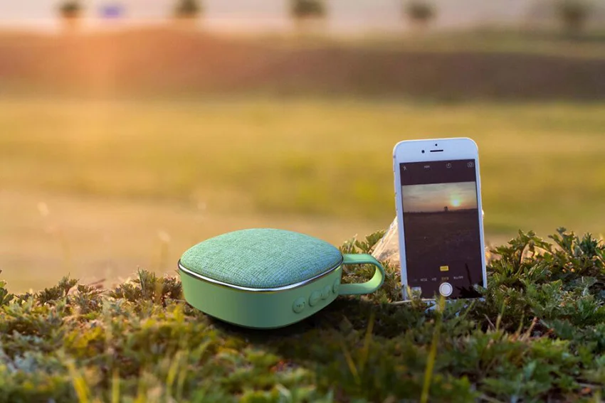 Aimitek X25 Mini Bluetooth Speaker Wireless Portable Fabric Speaker-12