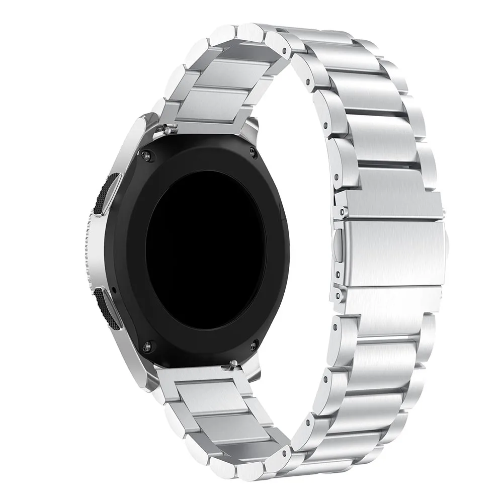 22 мм ремешок для часов из нержавеющей стали Samsung Galaxy Watch 46 металлический Gear S3 Classic