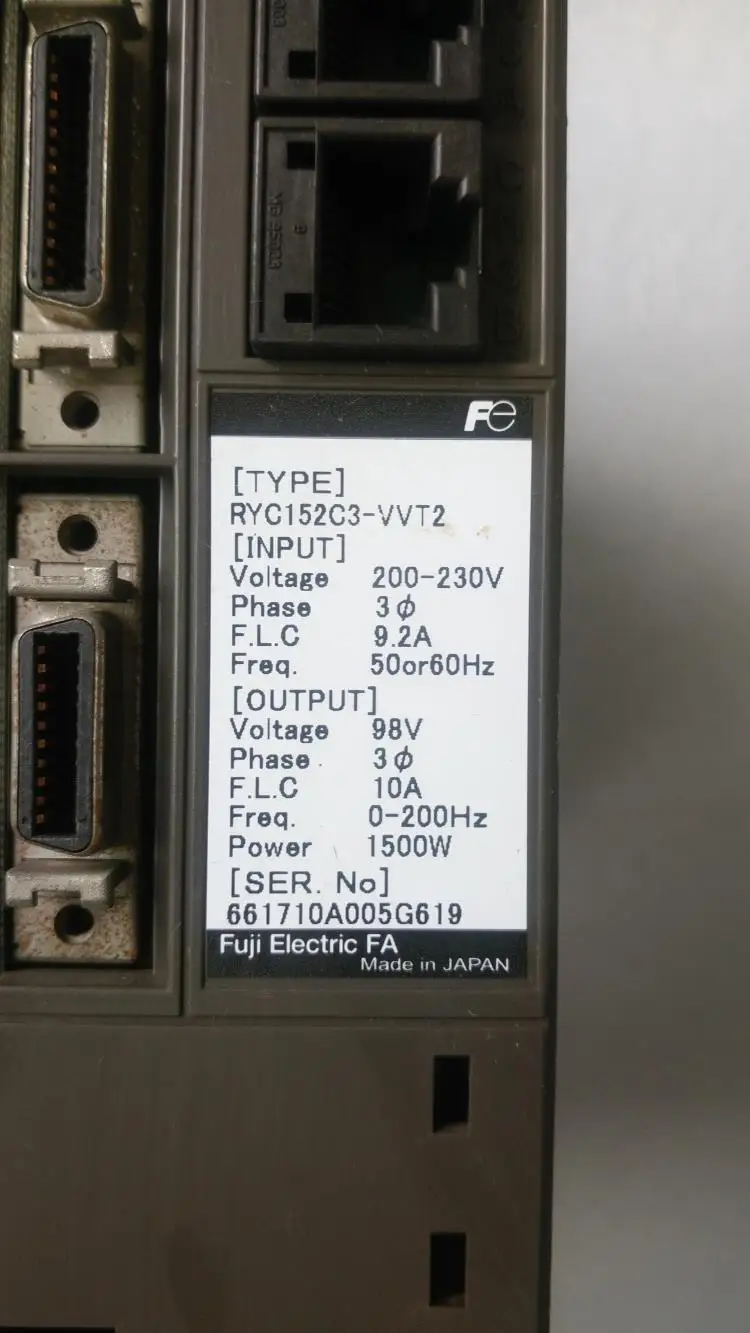 RYC152C3-VVT2 б/у в хорошем состоянии