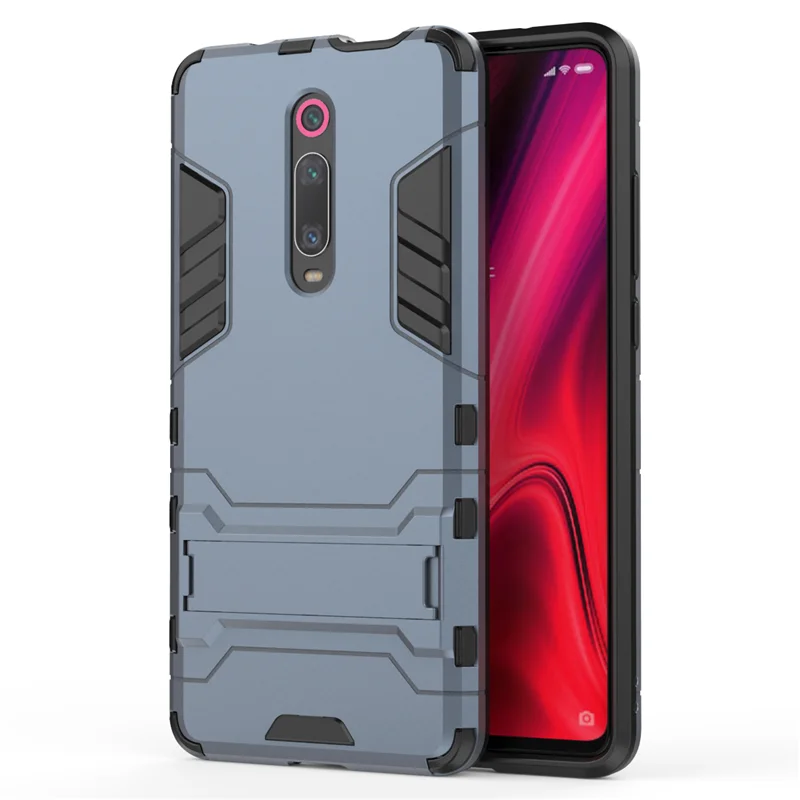 

For Xiaomi Mi 9T Pro Case Luxury Robot Hard Back Coque Fundas Phone Case For Xiaomi Mi 9T Pro Cover For Redmi K20 Pro Case