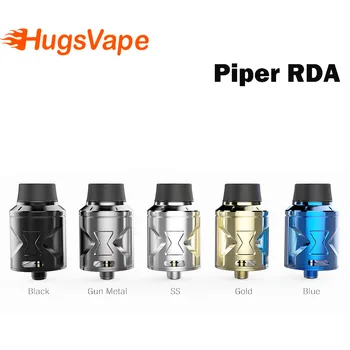 

Hugsvape Piper RDA Dual vertical coil 510 pin&Squonk pin vape atomizer for Electronic cigarette mod