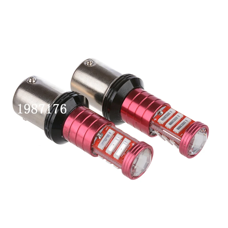 

1Pcs Auto LED BAY15D P21/5W 1157 BAZ15D P21/4W BAW15D PR21/5W 7020 11 SMD White Red 12V Car light Brake/Turn/Tail lamp bulb.