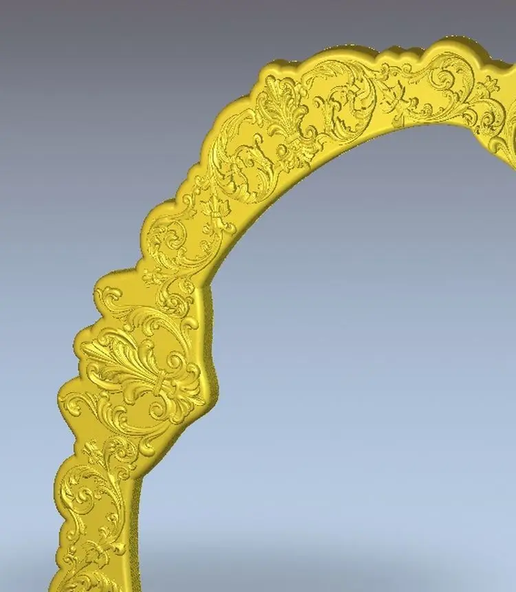 3d модель рельеф для ЧПУ в формате STL Frame_Mirror|3d model relief|3d relief modelfor cnc |