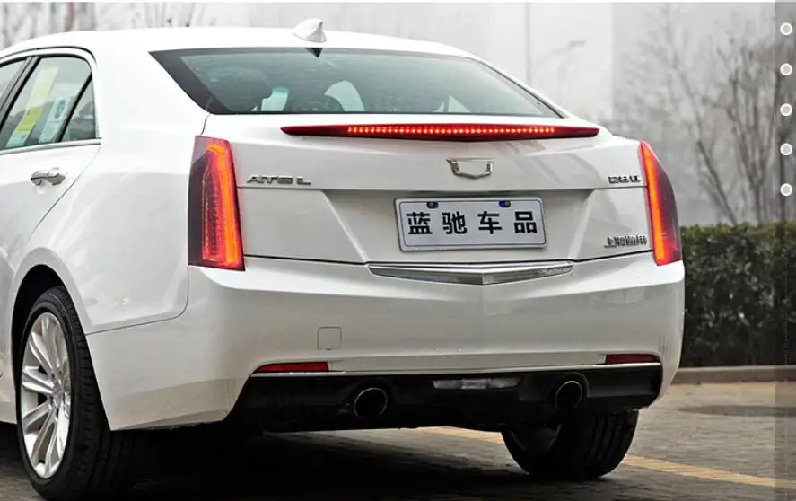 Автомобильный Стайлинг, задние фонари для Cadillac ATS, задние фонари,~, задние фонари, светодиодный задний фонарь, динамический сигнал поворота