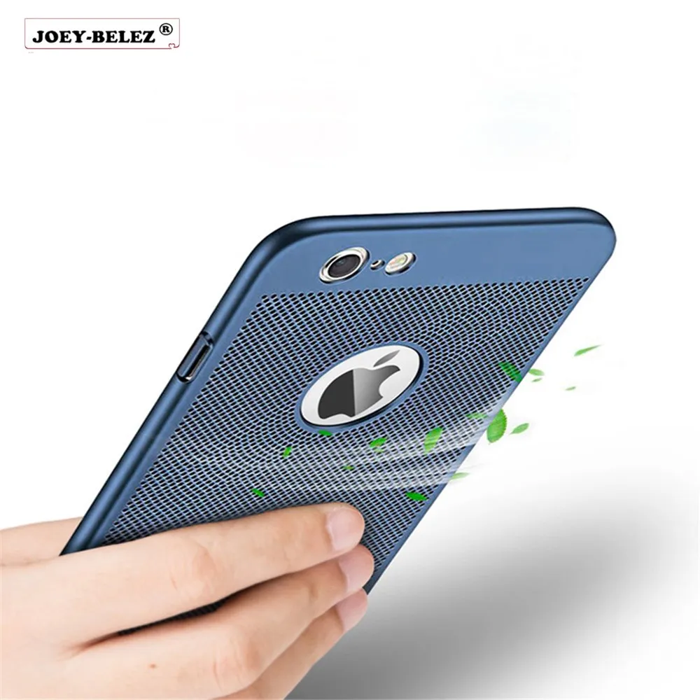 Heat Dissipation Protective Case For iPhone 7 6 6S Plus 8 Cool Back