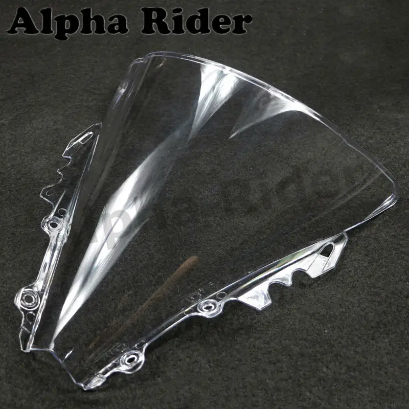 

Motorcycle ABS White Double Bubble Windscreen for YAMAHA YZF 600 R6 06-07 Clear Windshield YZF 600 R6 2006 2007 Windproof Glass