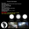 LEADTOPS 2PC LED DRL Car Fog Lights Waterproof 1000LM DRL Eagle Eye Daytime Running Light Reverse Backup Parking Foglight 10W  J ► Photo 2/6