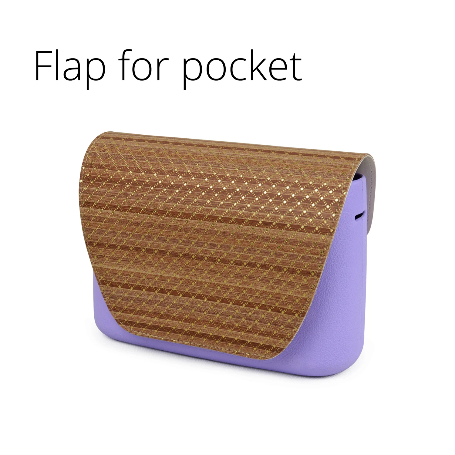 Замена круглого кожаного откидного клапана под дерево 2018 для O Pocket Bag Обложка