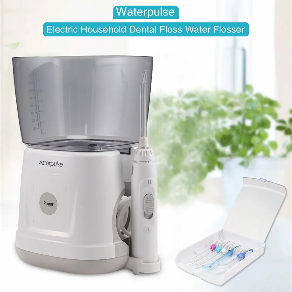 

Waterpulse 1000ml Electric Oral Irrigator Portable Water Flosser Powerful Dental Floss Water Jet Teeth Cleaner Oral Irrigation
