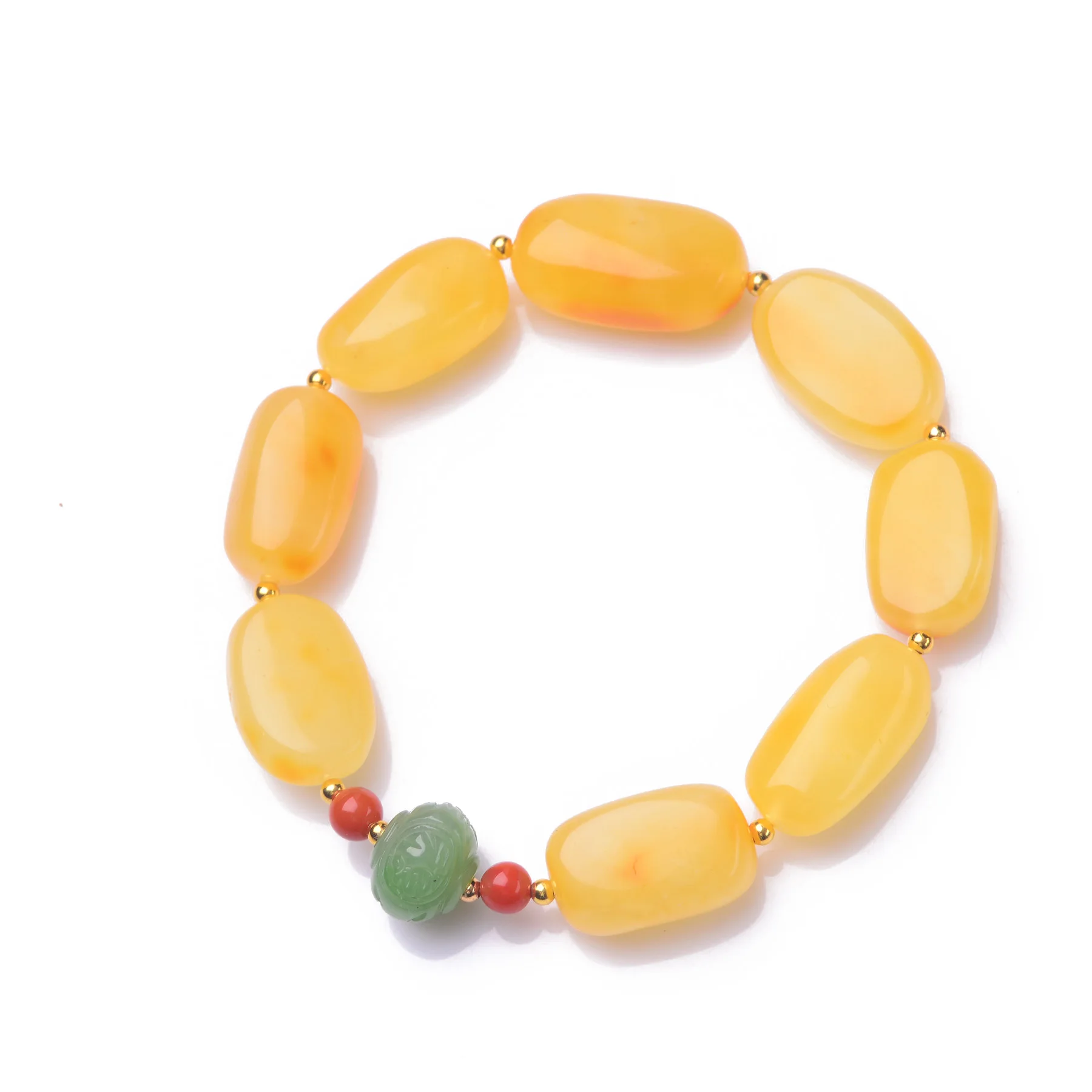 

Handmade Authentic Wax Crystal Beads Bracelets