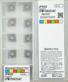 

Free shopping! 10PCS CPMT090204Z JP4020 lathe cutting tools CNC blade alloy carbide cutting tool carbide inserts
