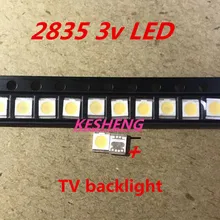 50 шт. сеульская высокомощная светодиодная подсветка 1210 3528 2835 1 Вт 100лм холодный белый SBWVT121E ЖК-экран с подсветкой для ТВ-приложений