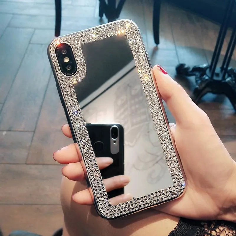 Модный зеркальный чехол для телефона Huawei P20 P30 Pro Mate 20 10 Lite силиконовый задней