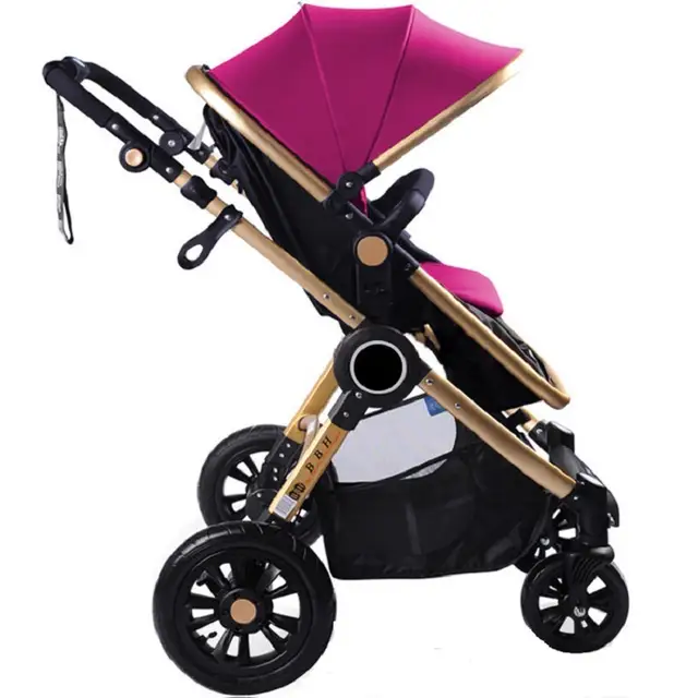 poussette avec suspension