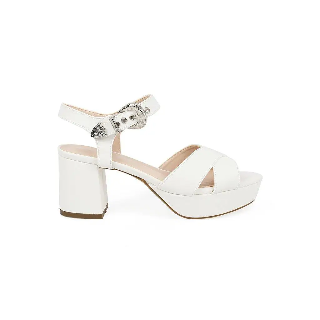 CHIKA10 WOMAN TEXTILE HEEL сандалии|Боссоножки и сандалии| |