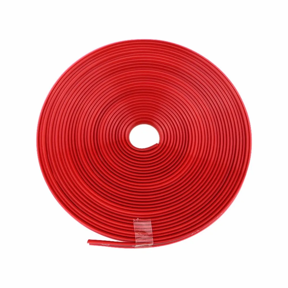 8 м/компл. автомобиль колесные диски Декор полосы шин защитная линия резиновый защитный формы отрезных полос Rimblades Стикеры - Цвет: Red