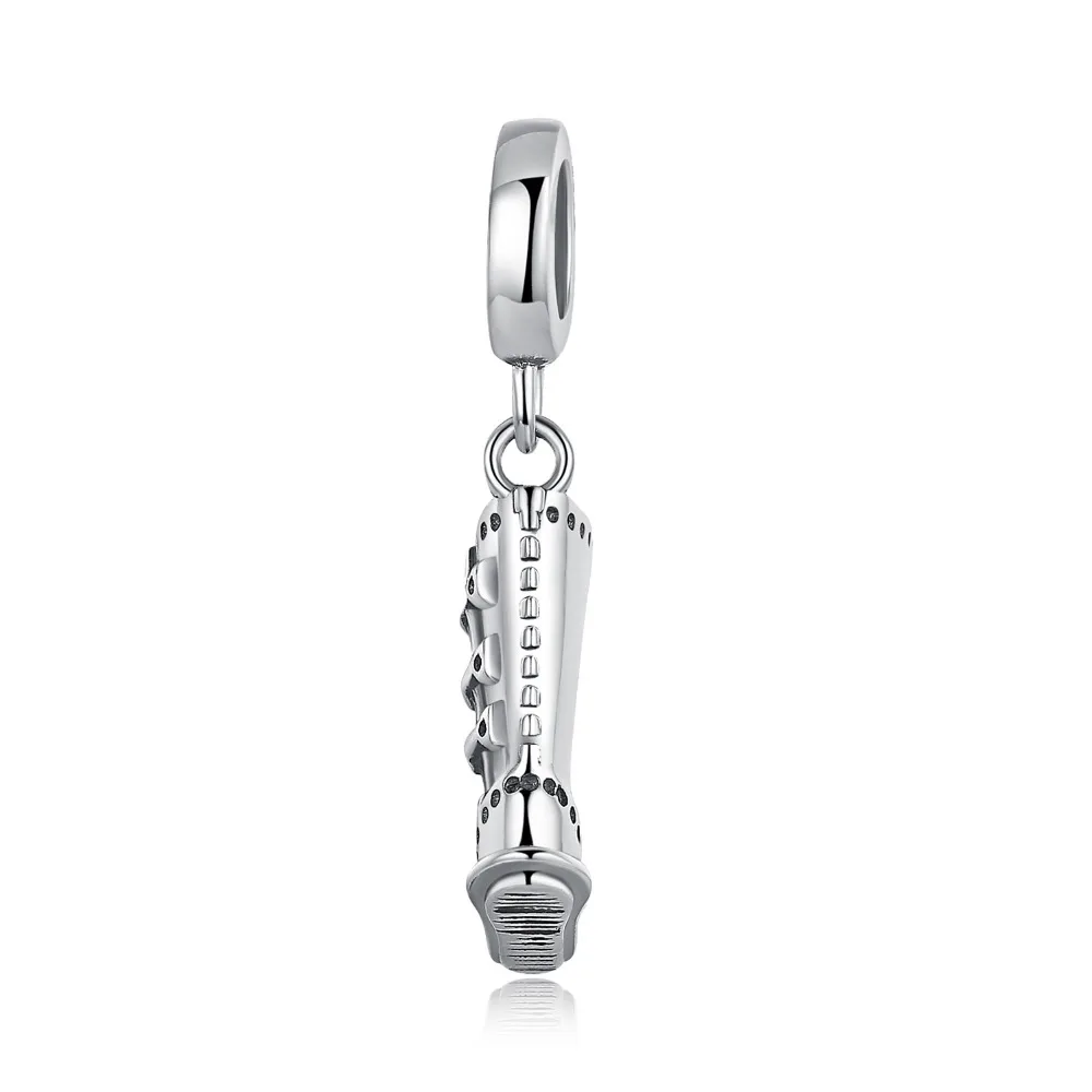 JewelryPalace 925 пробы серебряный шарм зима любовь снегоступы бусины Новинка 2018 года