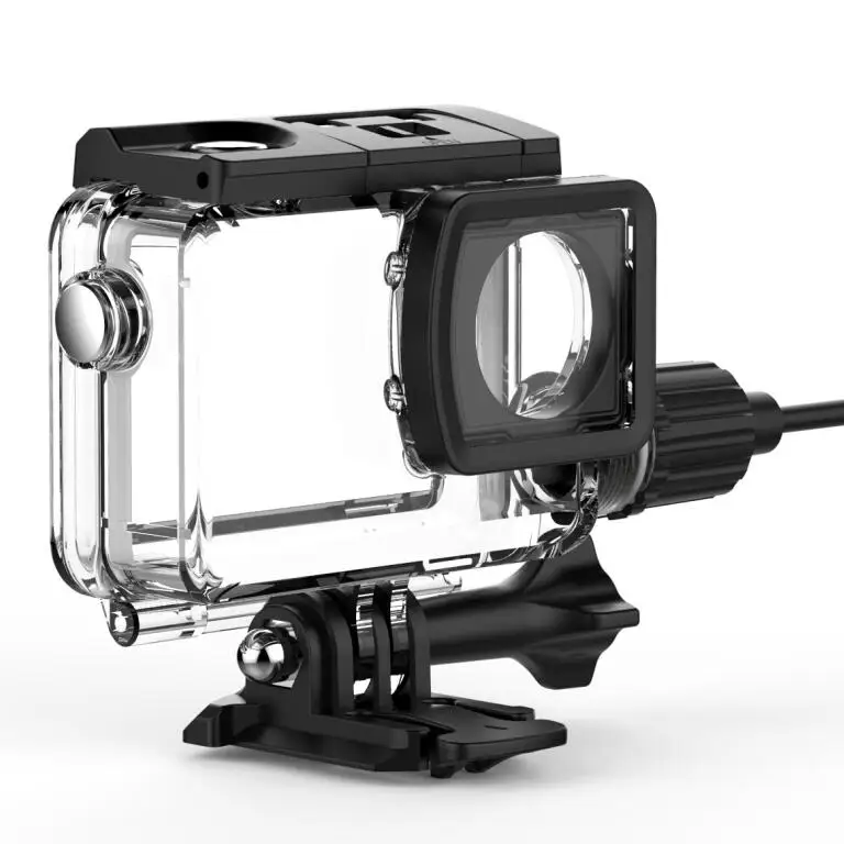 Original SJCAM SJ8 Pro/plus/Air Motorcycle Waterproof Case for SJ8 Charging Case Charger Housing Camera Accessories Clownfish