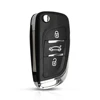 KEYYOU Modified Flip Car Key Shell Remote Key Case For Citroen C2 C3 C4 C5 C6 XSARA PICA For Peugeot 306 407 807 CE0523 ► Photo 2/6