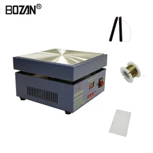 Электрическая паяльная станция 946C цифровая нагревательная платформа Регулируемая нагревательная плита станция предварительного нагрева 200x200 мм