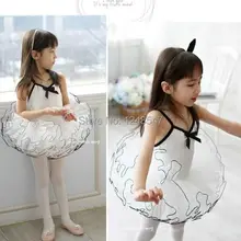 В розницу! Фатиновое платье-пачка для девочек; детская одежда принцессы; детский балетный танец; платье;