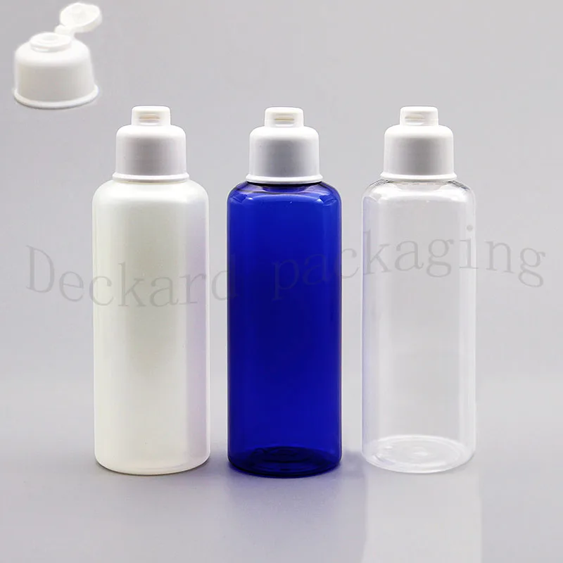 wholesale 30pcs 150ml clear pearl blue Mini travel bottle,cosmetic