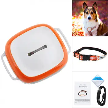 

GT011 Waterproof Mini GPS Tracker Locator with WIFI GSM GPRS Tracker for Pets Cats Dogs Tracking