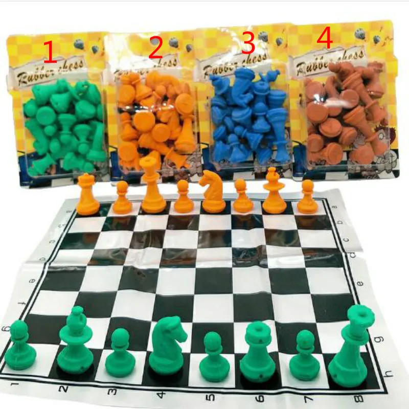 

New Children's Creative Eraser Chess Game Chess Puzzle Chess Game
