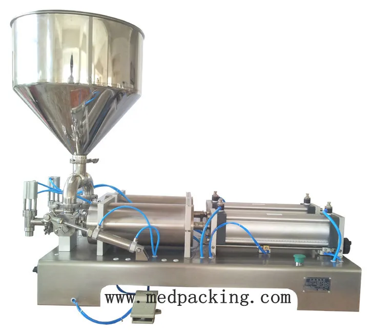 

10-300ml double heads Cream Shampoo Cosmetic Automatic Filling Machine YS-PFD300C2