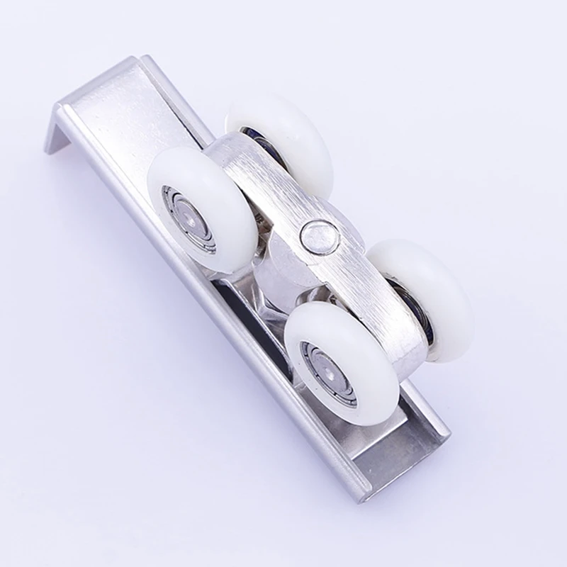 Rodillo de puerta corredera de casa la puerta de madera de la habitación colgando ruedas oso 50 KG para Hardware de muebles