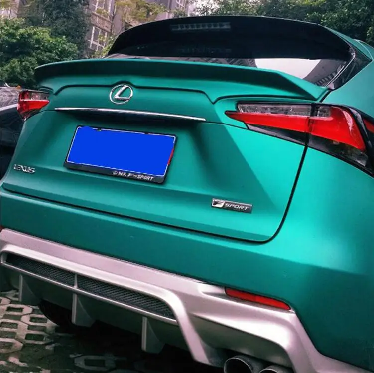 

JIOYNG Unpainted ABS CAR REAR WING TRUNK LIP SPOILER For LEXUS NX NX200t 300H NX200 2015 2016 2017 2018 BY EMS
