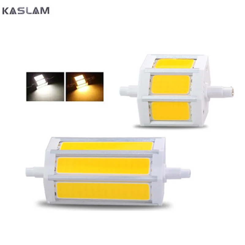 

R7S COB led bulb 78mm 10W 118mm Led Light 15W COB Lamp AC85-265V 220V 110V Replace halogen floodlight