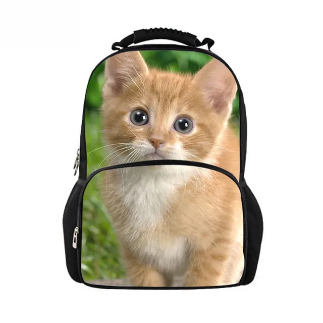 FORUDESIGNS Siamese Cats Backpacks Fashion Women School Backpack for