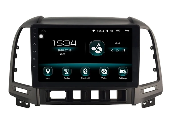 OTOJETA DSP стерео carplay android 8.1.2 Автомагнитола для hyundai SONATA Gps навигация Ips экран видео плеер магнитофон