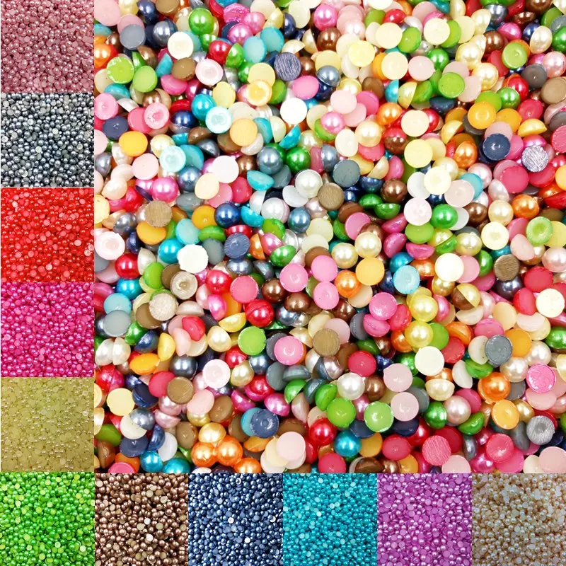 2000Pcs/lot 3mm 15 Kinds DIY Crafting Accessory Wedding Birthday Party Decorations Kids Acrylic Confetti Event & Party Supplies