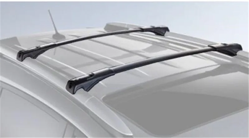Новая перекладина подходит для Volkswagen Tiguan All Space черный крест бар на крышу рейки