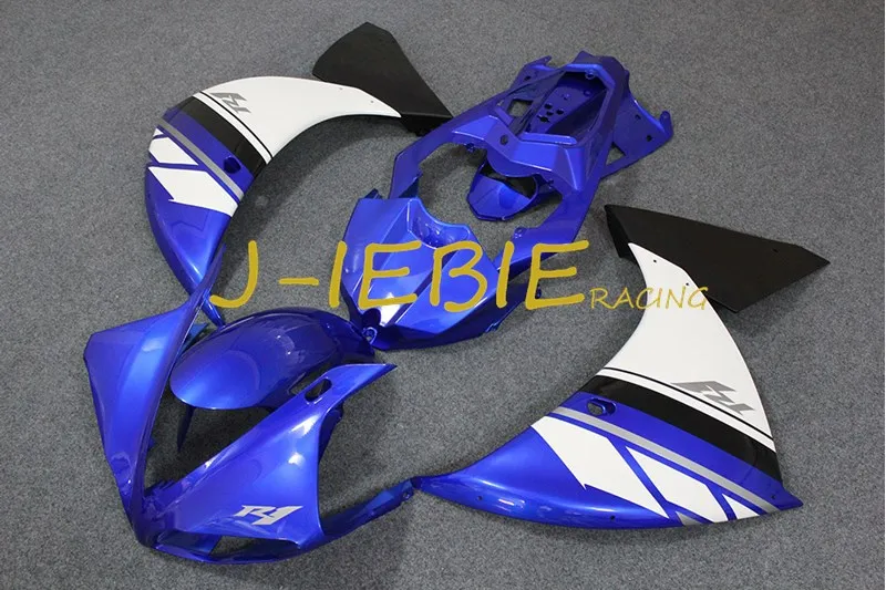 

Blue white Injection Fairing Body Work Frame Kit for Yamaha YZF 1000 R1 2009 2010 2011