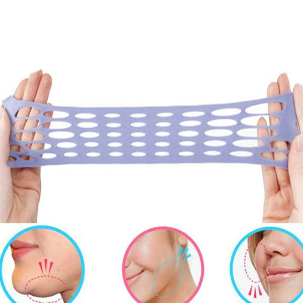 Popfeel Anti-Wrinkle Face Lifting Firming Mask Cheek Chin V-Line Slimming Band Patch weight loss products