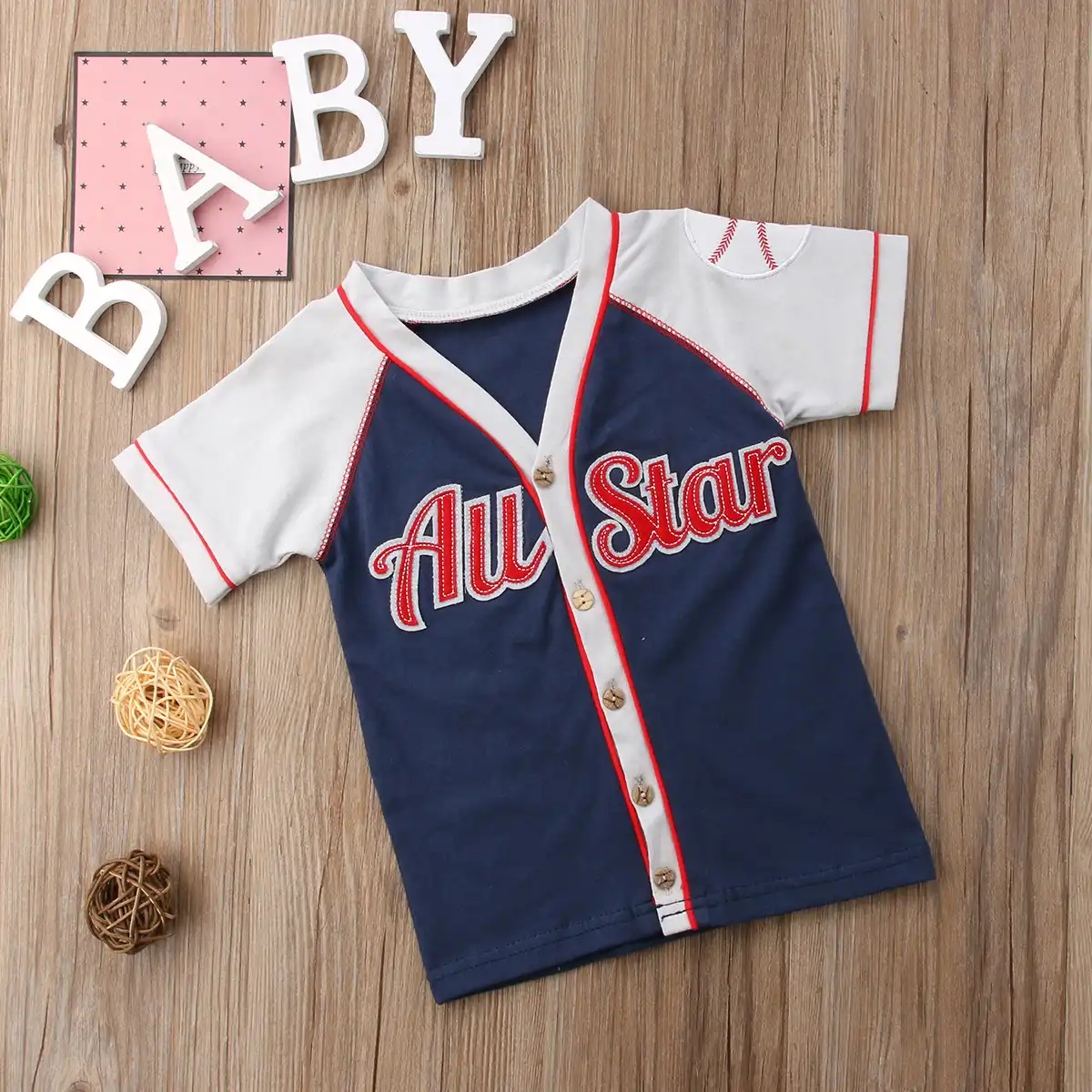 baby boy baseball jersey