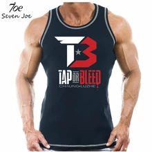 Семь Джо. Брендовый повседневный мужской жилет, летняя Хлопковая мужская майка, одежда для бодибилдинга, майка для спортзала, фитнеса