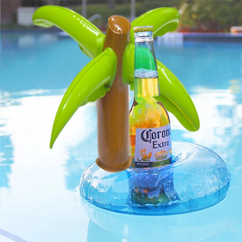 5-Pieces-Set-Mini-Coconut-Tree-Drink-Holder-Inflatable-Floats-Swim-Pool-Beach-Party-Kids-Adult