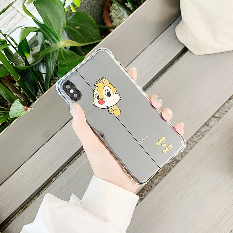 Милый белка для iphone XR Max мобильный телефон оболочка мультфильм iPhone6s 7 8 Plus