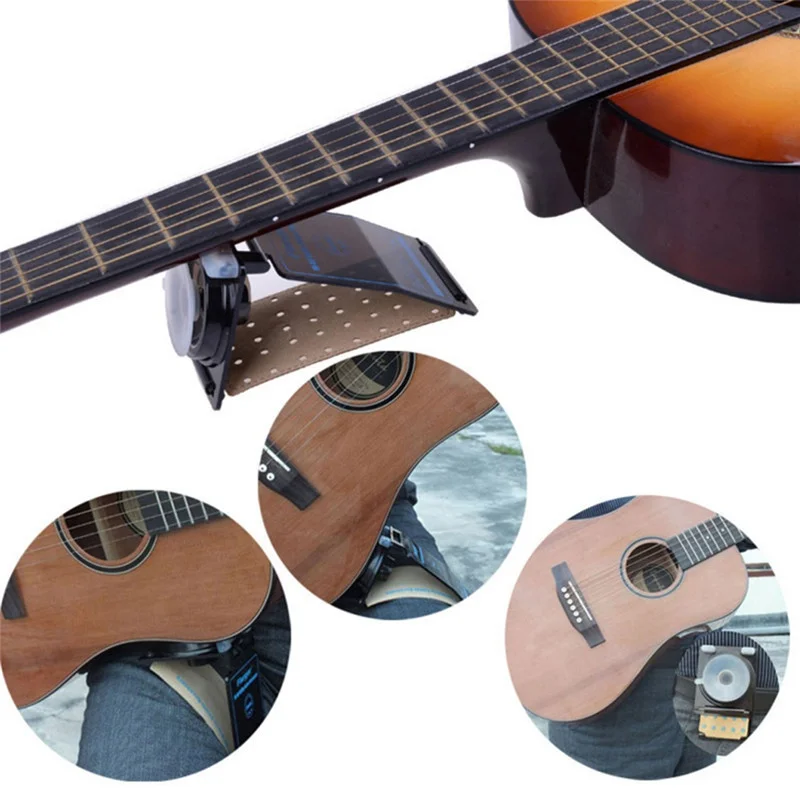 

Support Utility Guitar Stand Desktop Neck Rest Support Foot Stool Accessory for Folk Classical Guitars